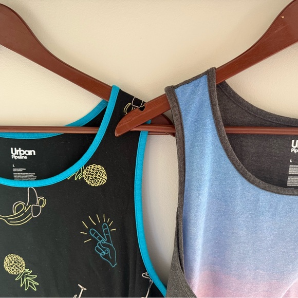Men’s Urban Pipeline Tank Tops Large - Picture 2 of 7